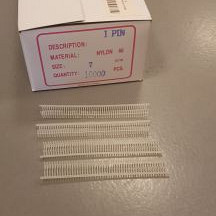 Nylon textielpins 7mm fijn 10.000st