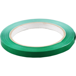 Tape - 12mm PVC groen per stuk