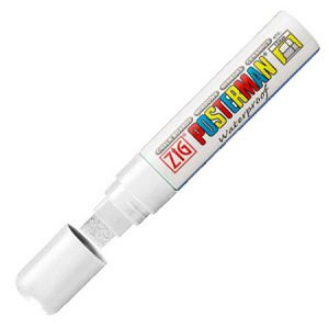 Krijtstift posterman PMA-120 wit dik 7 - 15mm