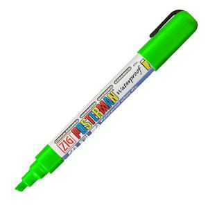 Krijtstift posterman PMA-50 beitelpunt 2-6mm fluor groen