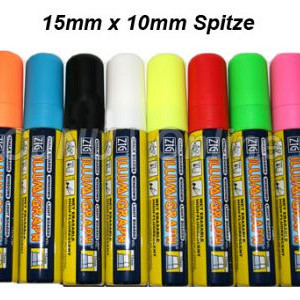 Krijtstift Illumigraph SMA-720 brede punt 7-15mm  wit
