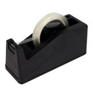 Tape apparaat /plakbandrolhouder voor 66mm - nova zwart