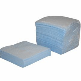 Huishouddoek blauw 140gram 38x40cm 200 stuks