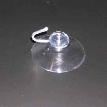 Zuignap diameter 40mm met haakje 10 stuks