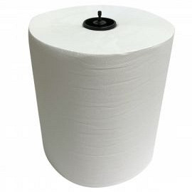 ALTERNATIEF Euro Matic handdoekrol plus wit 21cm x 150mtr 6 rol