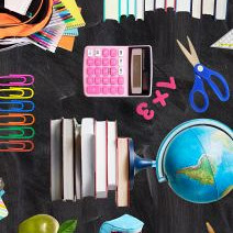 Cadeaupapier 50cm K601885 LOVE SCHOOL