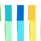 Krullint paperlook 10mm x 250 meter dubbelzijdig kleur 70 lime en groen