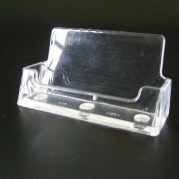 Visitekaartjes standaard acryl horizontaal
