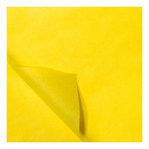Zijdevloei papier 50x75cm 22gr 100 vel geel