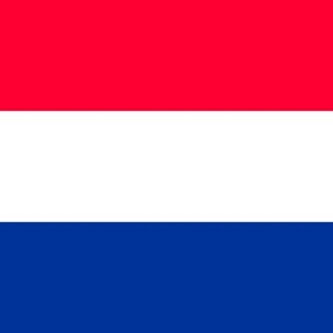 Vlag rood-wit-blauw nederland stof 100x150cm