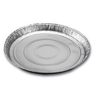 Schaal aluminium rond 26cm 1100ml 200stuks
