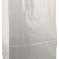 Papieren tas 32x15x43cm 50st zilver OP=OP