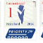 Postzegel Nederlandse Iconen Internationaal nr 1 (€ 1.75 per stuk) 5 stuks