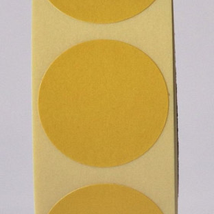 Sluitzegel / sticker / etiket rond 30mm 1000 stuks GEEL