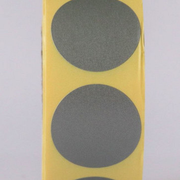 Sluitzegel / sticker / etiket rond 30mm 1000 stuks GRIJS