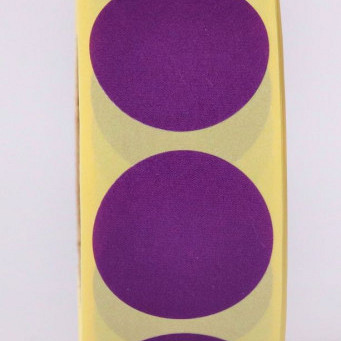 Sluitzegel / sticker / etiket rond 30mm 1000 stuks PAARS