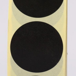 Sluitzegel / sticker / etiket rond 30mm 1000 stuks ZWART