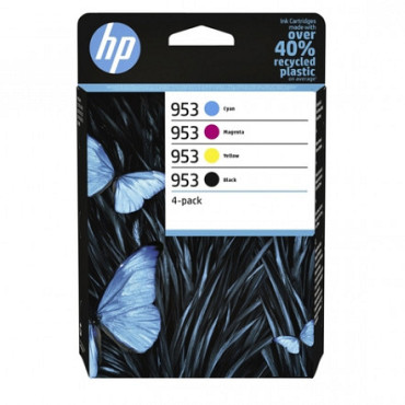 Inktcartridge HP 6ZC69AE 953 zwart + 3 kleuren