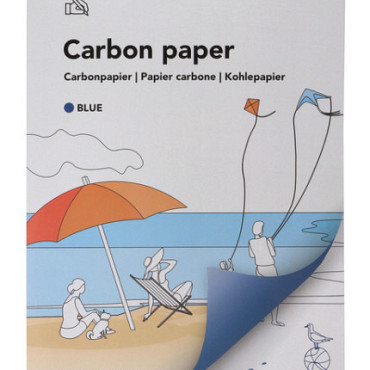 Carbonpapier Qbasic  A4 21x29,7cm 10x blauw