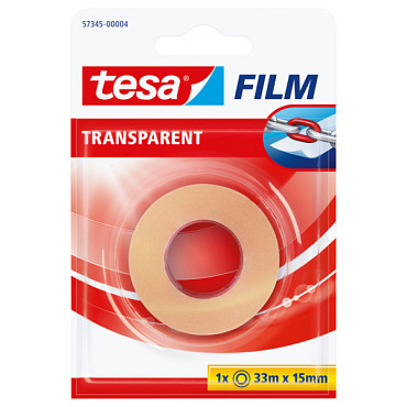 Plakband tesafilm® 15mmx33m Transparant blister