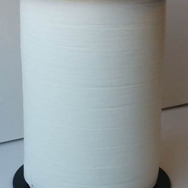 Krullint paperlook 10mm x 250 meter kleur 51 Wit