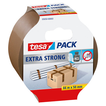 Verpakkingstape tesapack® Extra Strong 50mmx66m bruin