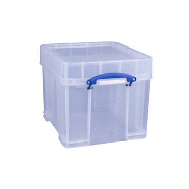 Opbergbox Really Useful 35 liter 480x390x345mm transparant wit