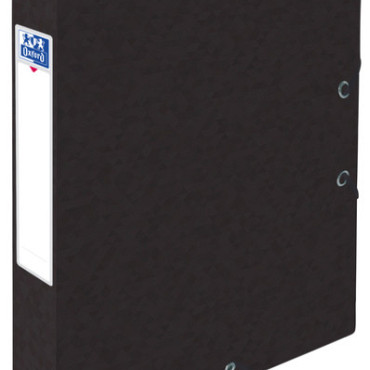 Elastobox Oxford Top File+ A4 40mm zwart