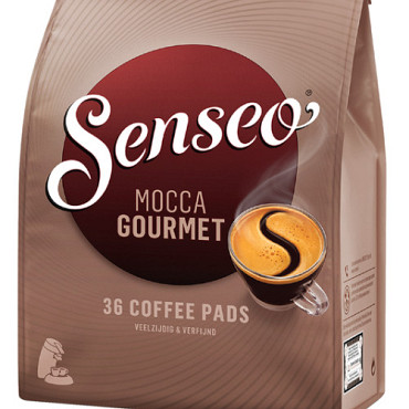 Koffiepads Douwe Egberts Senseo mocca gourmet 36 stuks