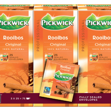 Thee Pickwick Fair Trade rooibos 25x1.5gr