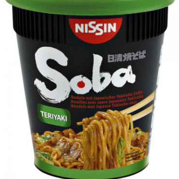 Noodles Nissin Soba teriyaki cup