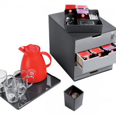 Coffee Point Box Durable 3385-58 antraciet-lichtgrijs