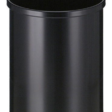 Papierbak Vepabins rond Ø25.5cm 15 liter zwart