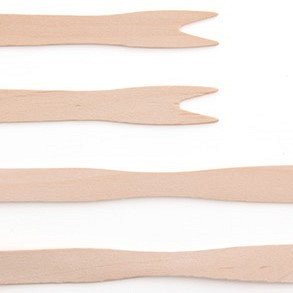Frietvorkje hout 80mm 2000 stuks