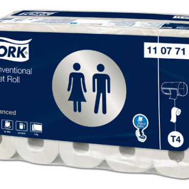 Toiletpapier Tork T4 Advanced 2-laags 400 vel 110771
