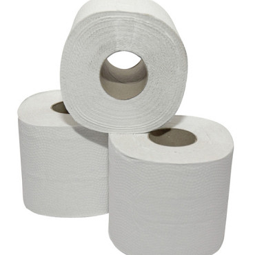 Toiletpapier 2laags recycled 400vel wit