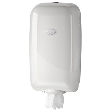 Poetspapierdispenser Pearl Line P17 klein wit 431105