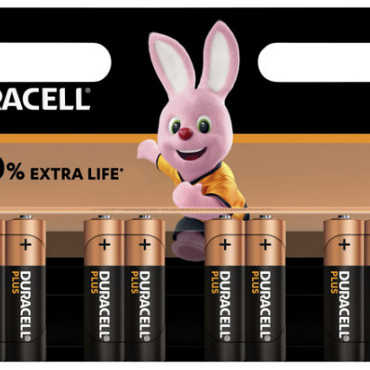Batterij Duracell Plus 8xAA