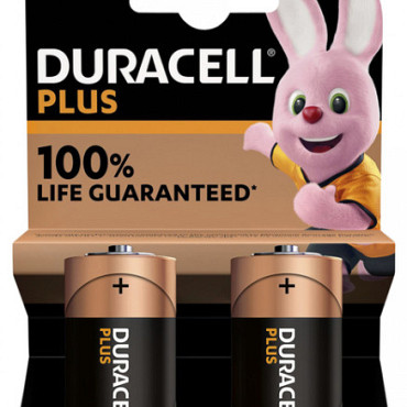 Batterij Duracell Plus 2xC