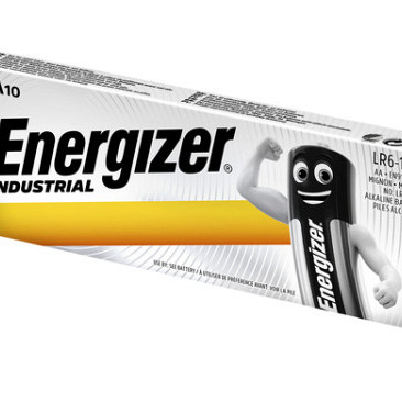Batterij Industrial AA alkaline doos à 10 stuks