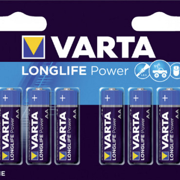 Batterij Varta Longlife Power 8xAA