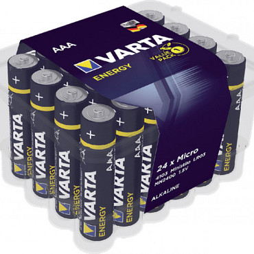 Batterij Varta Energy 24xAAA voordeelbox