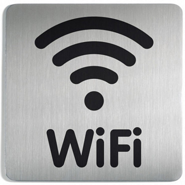 Infobord pictogram Durable 4786 vierkant wifi 150mm
