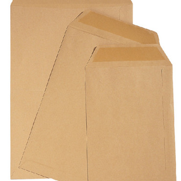 Envelop Quantore loonzak 85x125 70gr bruin 1000 stuks