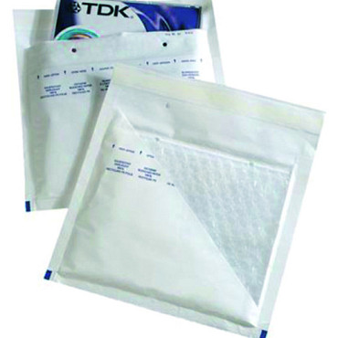 CD envelop Quantore luchtkussen 175x200mm wit 5 stuks