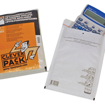 Envelop CleverPack luchtkussen nr13 170x225mm wit pak à 10 stuks