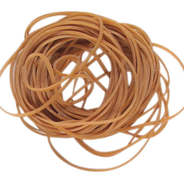 Elastiek Standard Rubber Bands 12 40x1.5mm 50gr 330 stuks bruin