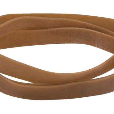 Elastiek Standard Rubber Bands 87 120x10mm 100gr 32 stuks bruin