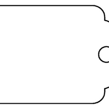 Label Apli karton nr 395 45x65mm wit 400 stuks