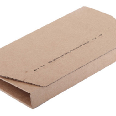 Wikkelverpakking CleverPack A5 zelfklevend bruin pak à 25 stuks